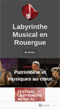Mobile Screenshot of labyrinthemusicalenrouergue.com